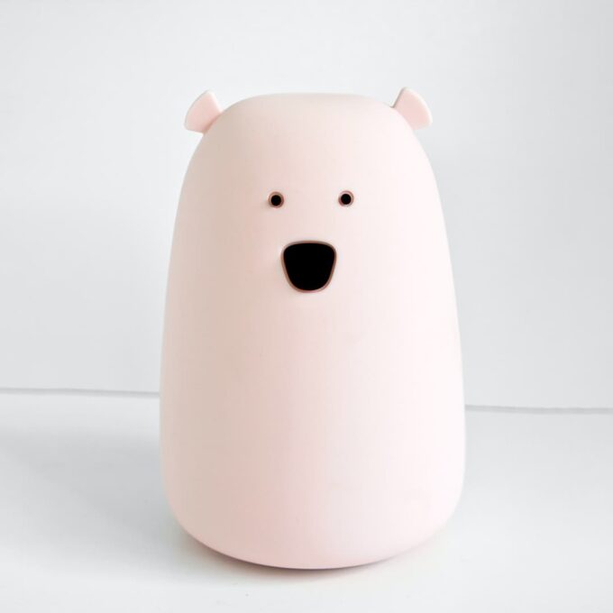 Urso Rosa Luz de Presença